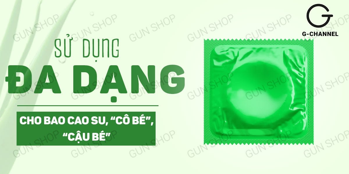 Đánh giá Gel bôi trơn tinh chất lô hội - Lexy Aloe - Chai 55ml  loại tốt
