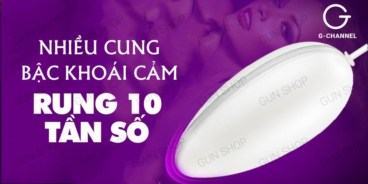 Trứng rung massage Loveaider Sharp sạc tiện lợi kích thích