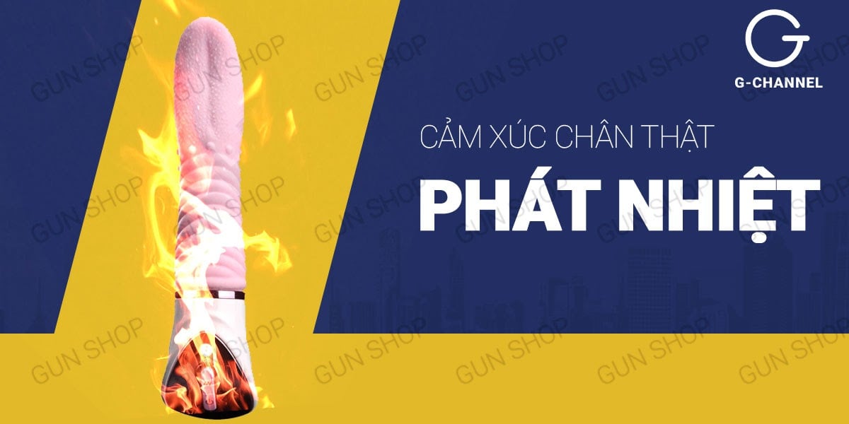 Lưỡi rung đa chế độ phát nhiệt sạc điện TSN Joker kích thích