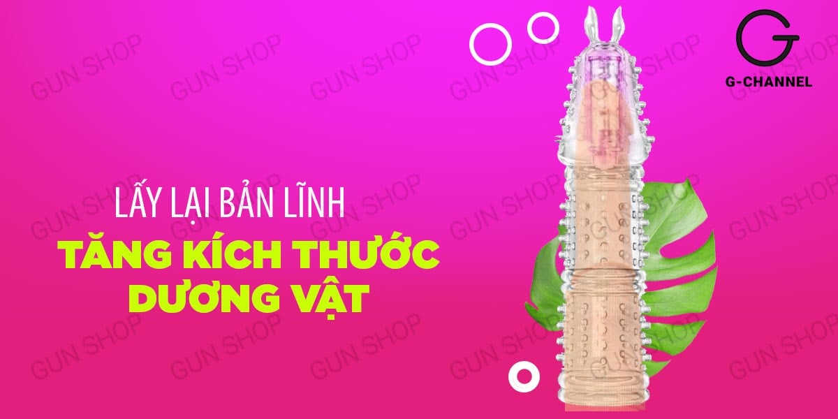 Yeain Bumblebee bao cao su đôn dên rung mạnh tăng kích thước