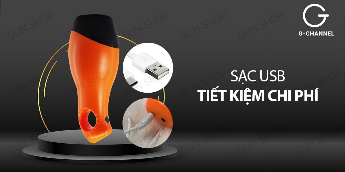 Âm đạo giả Youcups 12 chế độ rung kèm âm thanh thật cho nam