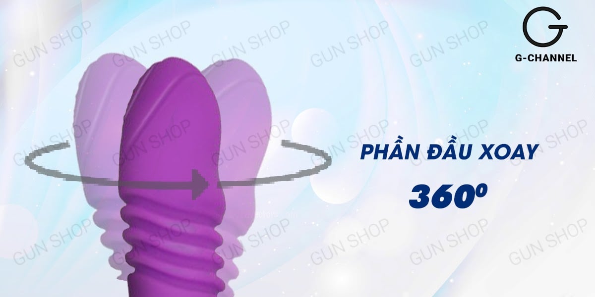 dương vật giả cao cấp đa chế độ rung phát nhiệt Baile Ella Rod kích thích mạnh