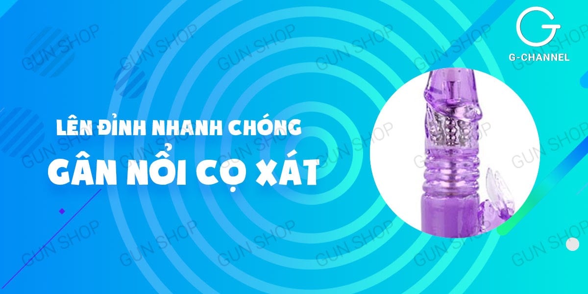 Đồ chơi tình dục Baile Rabbit đa năng 4 chế độ rung ngoáy pin