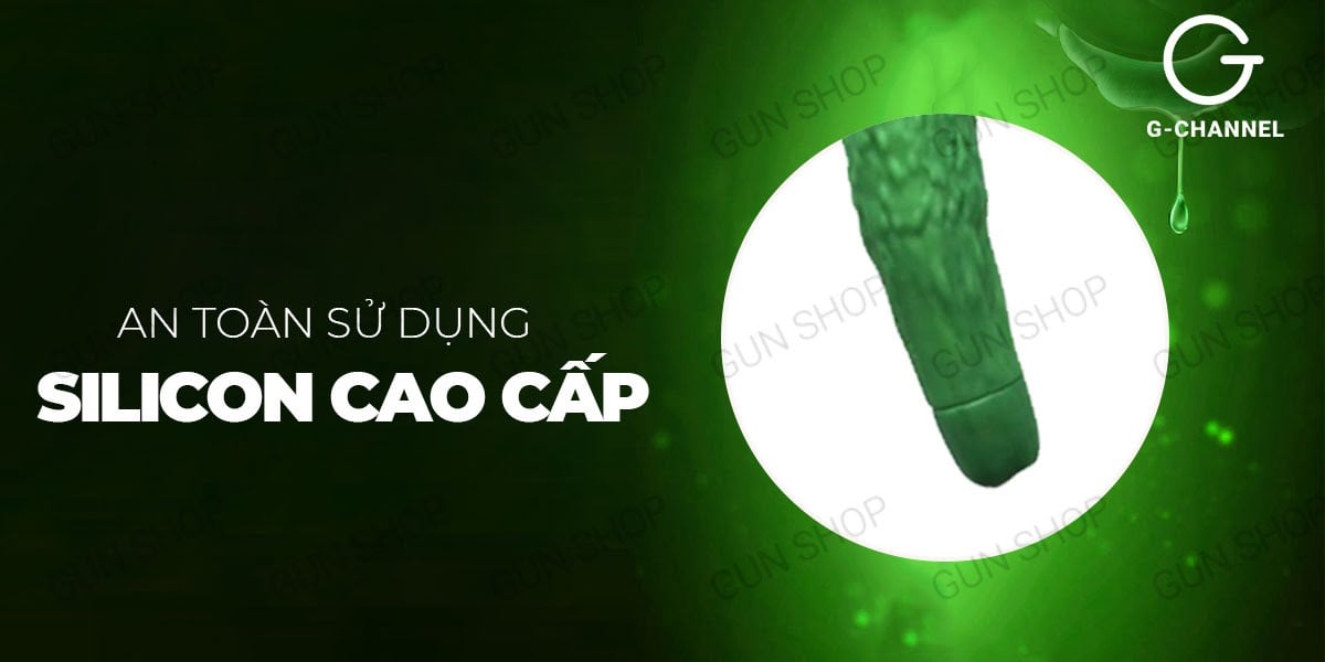 Wistone Dương vật giả dưa leo đa chế độ rung sạc tiện lợi