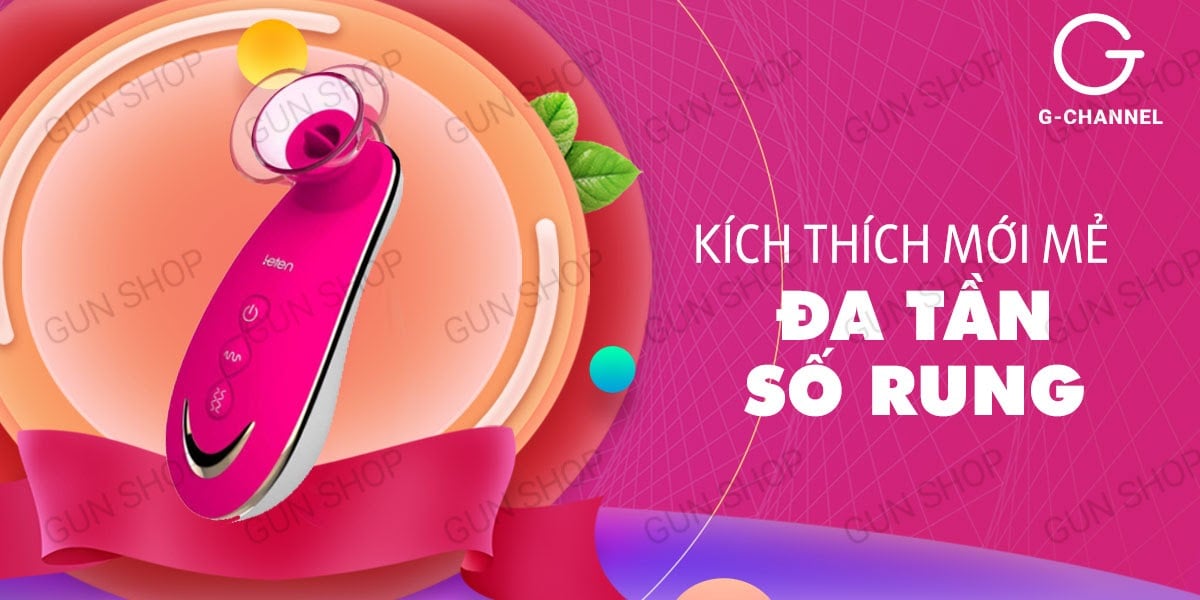 Máy rung Leten Sucker lưỡi giả hút liếm, kích thích cực khoái Máy rung Leten Sucker lưỡi giả hút liếm, kích thích cực khoái