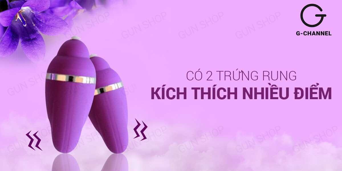Máy rung 2 trứng Libo Female Pin siêu mượt Kích thích mạnh