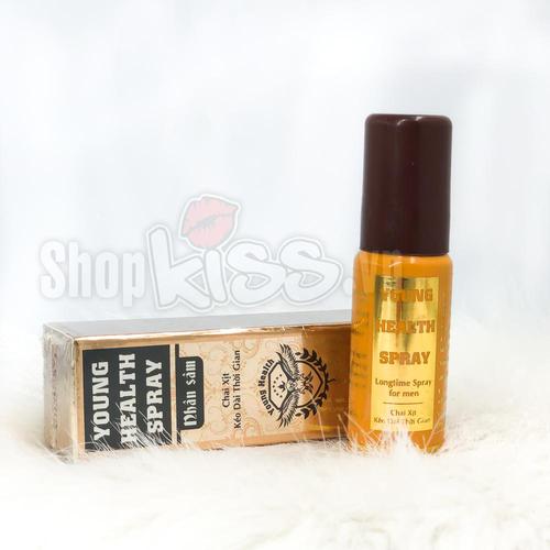Chai xịt Young Health kéo dài quan hệ hỗ trợ xuất tinh sớm