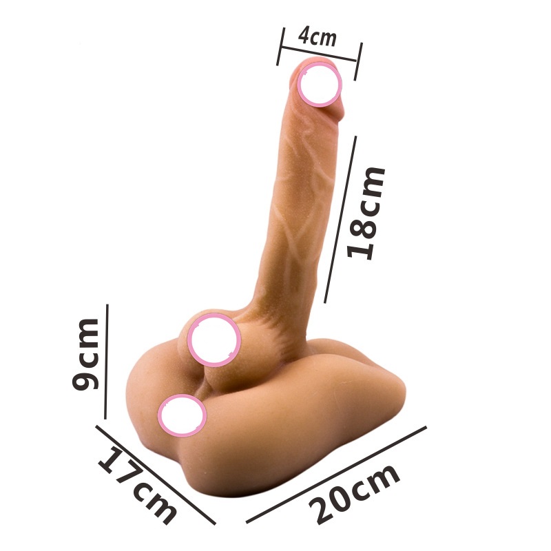 Dương vật giả silicon mềm nguyên khối size lớn chất lượng cao