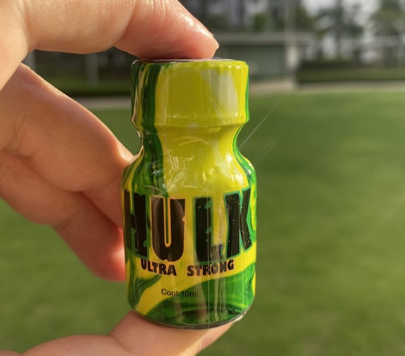 Popper Hulk 10ml Mỹ chính hãng PWD kích thích cực mạnh