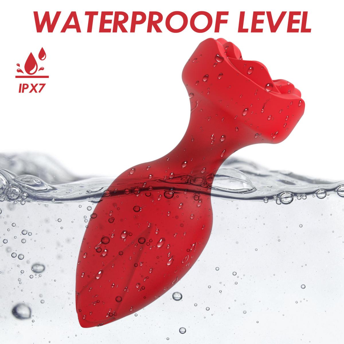 Phích Cắm Hậu Môn Hoa Hồng Rung Độc Đáo Điều Khiển Từ Xa