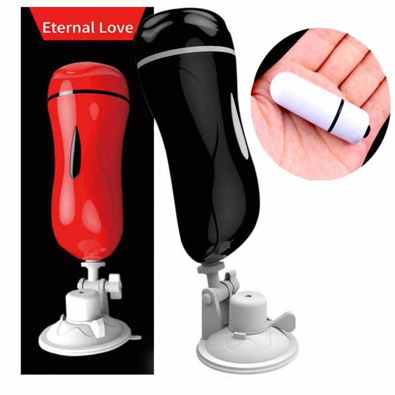 Âm đạo giả silicon gắn tường rung siêu mạnh Eternal Love