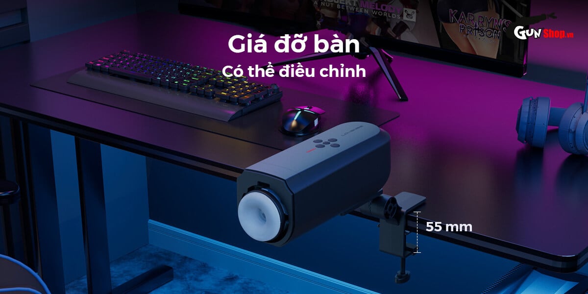 Âm đạo giả Lovense Solace cao cấp đa năng siêu thực giá tốt