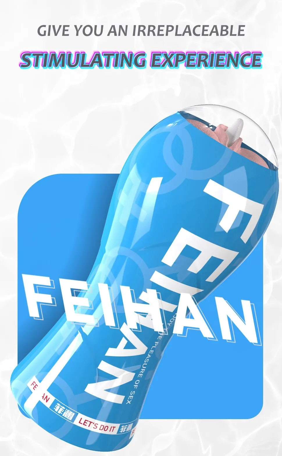 Âm đạo giả FeiHan hút chân không cốc tự sướng nam siêu thực