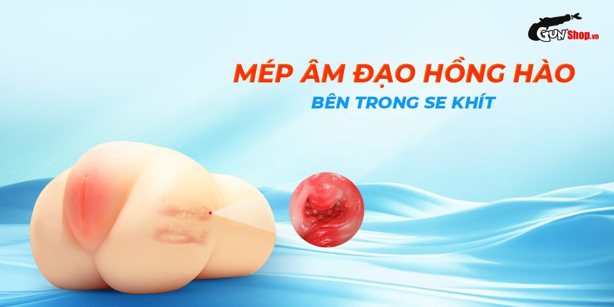 Âm đạo giả silicon Jiuai 09 460gr cảm giác thật hàng chính hãng