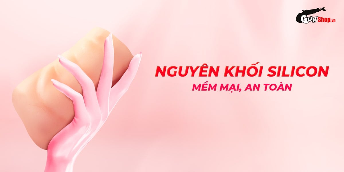 Âm đạo giả silicon Jiuai 10 thiết kế tinh tế nâng cao khoái cảm