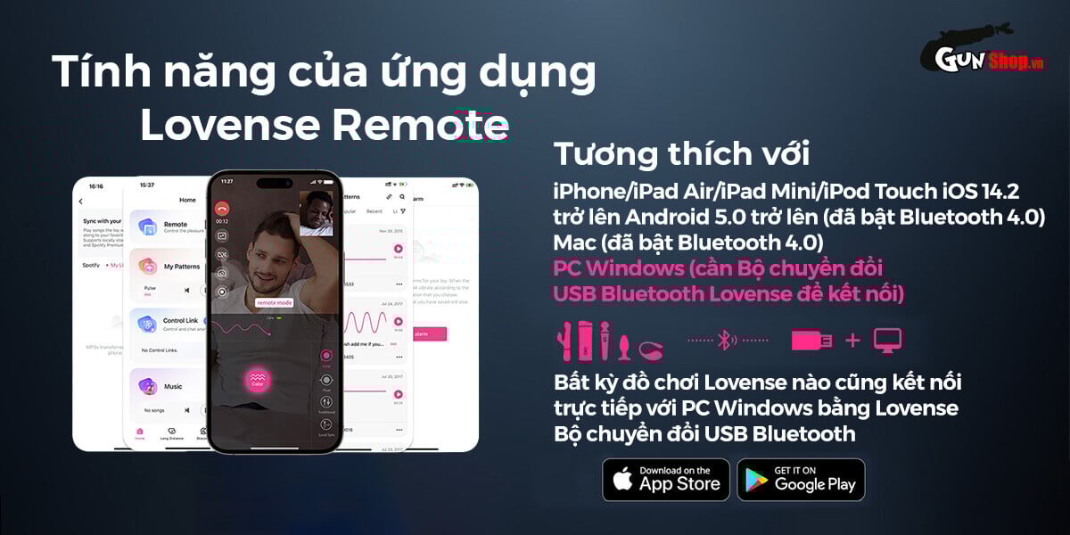 Âm đạo giả Lovense Calor điều khiển qua app rung tỏa nhiệt hiện đại