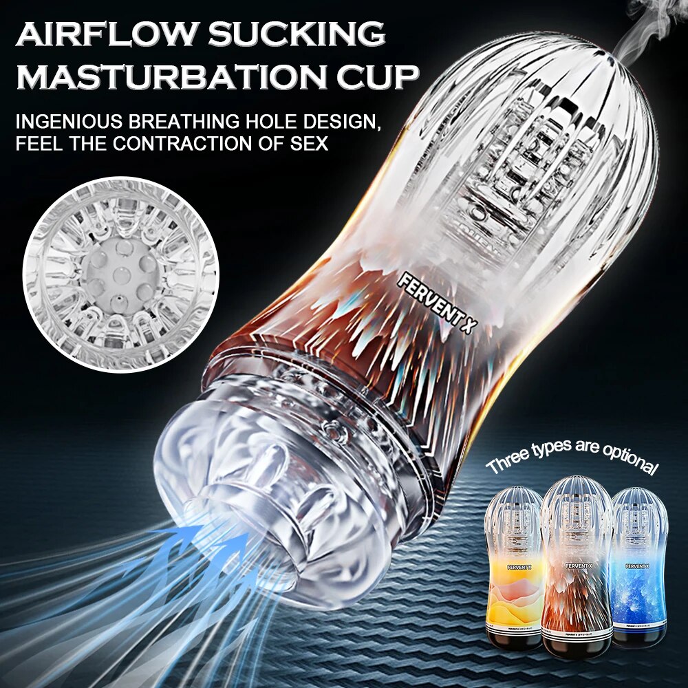 Cốc thủ dâm trong suốt Fervent X mềm mại dễ sử dụng giá rẻ