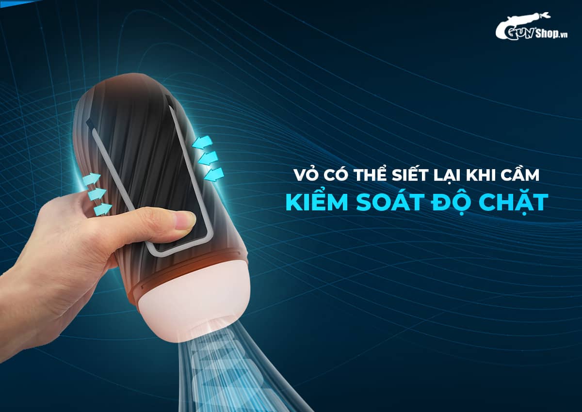 Âm đạo giả Shrink DMM 5D thế hệ 2 cốc thủ dâm cao cấp chất lượng