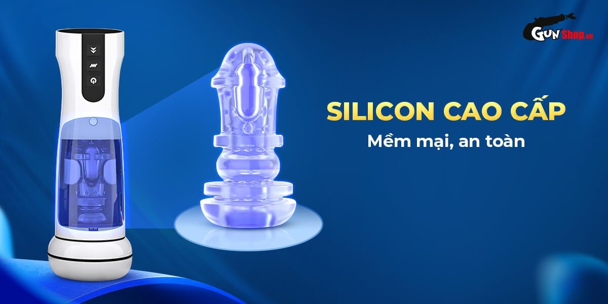 Âm đạo giả AierLe Space Warrior 2 rung co bóp làm ấm