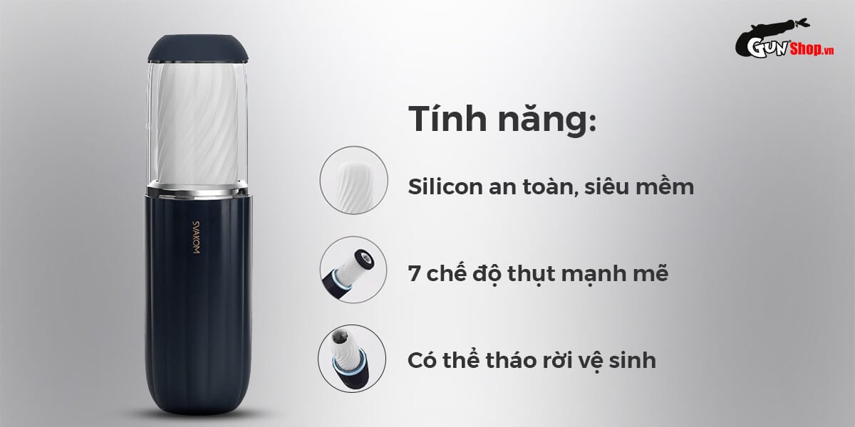 Máy rung thụt Svakom Alex Neo đa năng chất lượng cao giá tốt