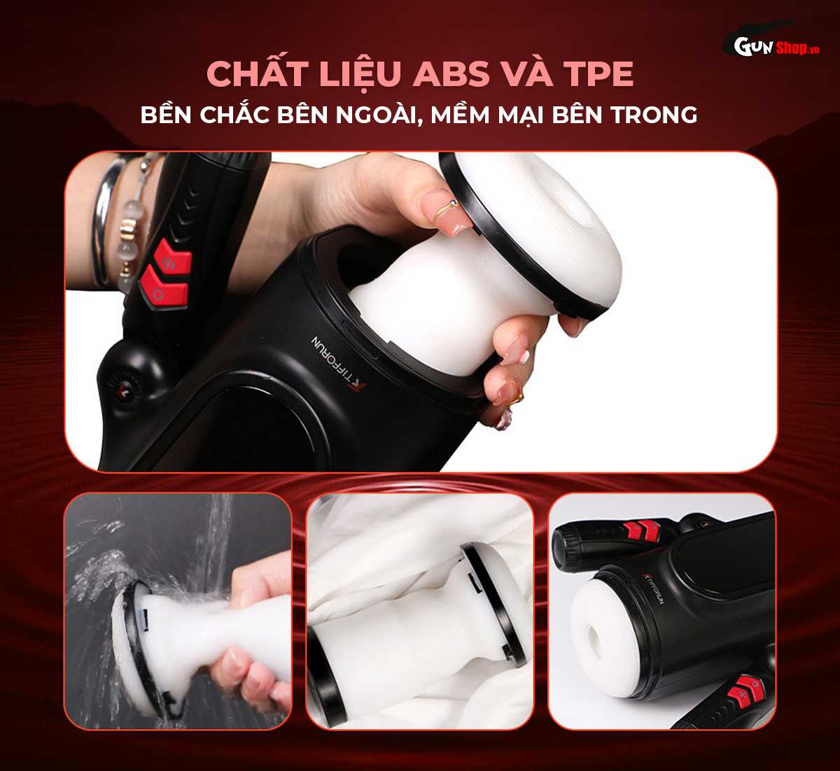 Âm đạo giả Yeain Tifforun KingKong rung thụt tự động cao cấp Âm đạo giả Yeain Tifforun KingKong rung thụt tự động cao cấp