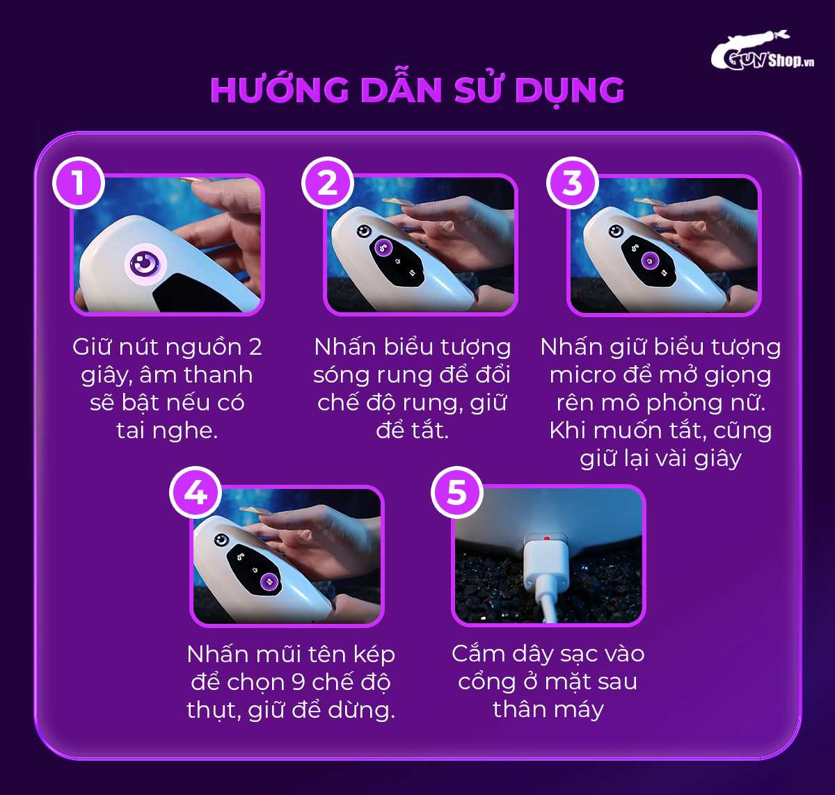 Âm đạo giả rung thụt Yeain Tifforun thiết kế tương lai