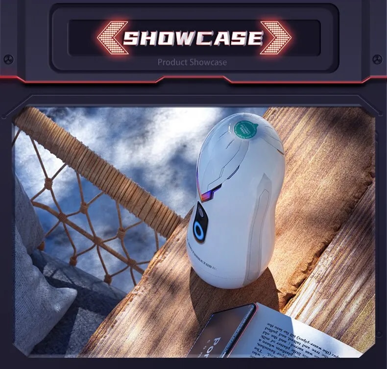 Âm đạo giả Mecha rung cho nam giới thủ dâm tự sướng cao cấp