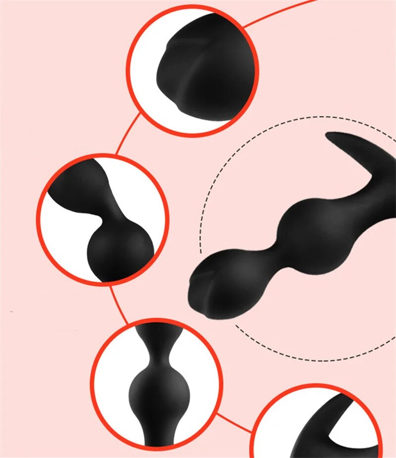 Que rung hậu môn kèm bi massage kích thích điểm G sướng rên