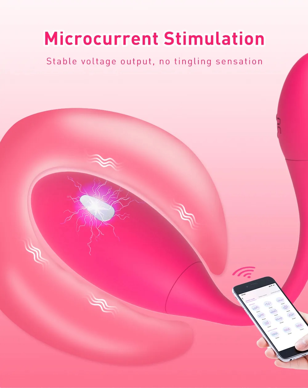 Trứng rung sốc Levett điều khiển bluetooth tiện lợi, kích thích