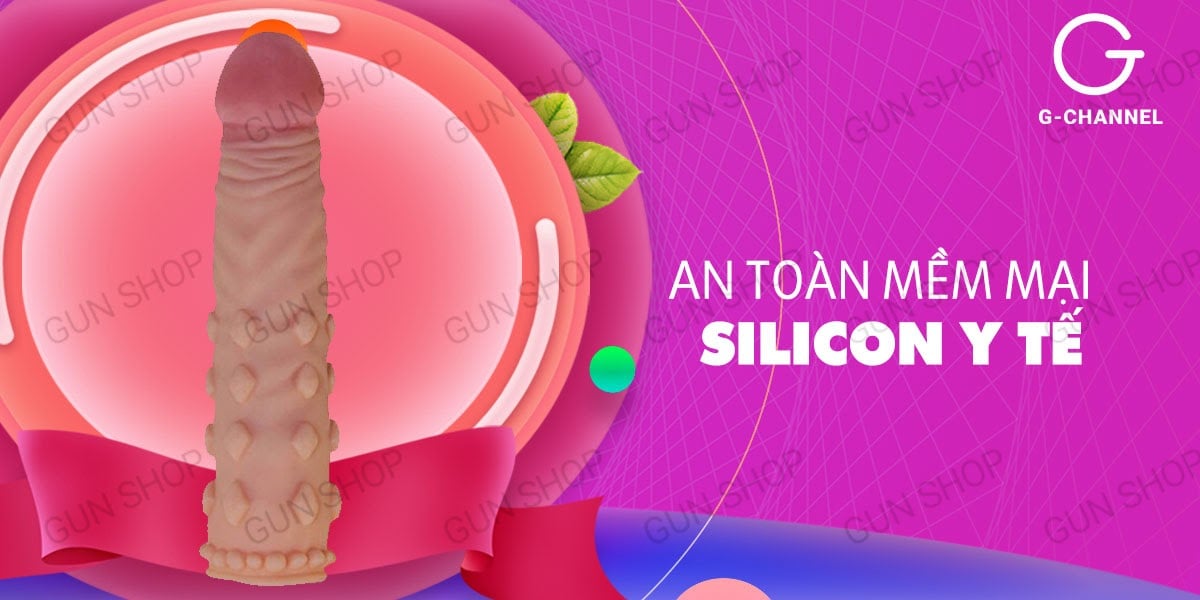 Bao cao su đôn dên Lovetoy tăng kích thước 5cm nâng tầm cảm xúc