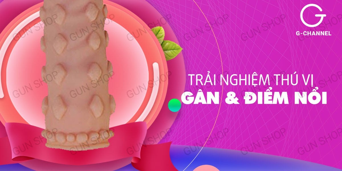 Bao cao su đôn dên Lovetoy tăng kích thước 5cm nâng tầm cảm xúc