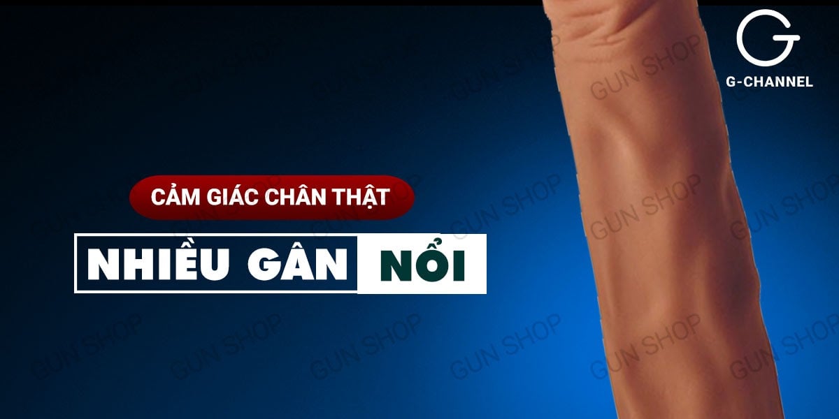 Bao cao su đôn dên tăng kích thước Lovetoy kéo dài thêm 5cm an toàn