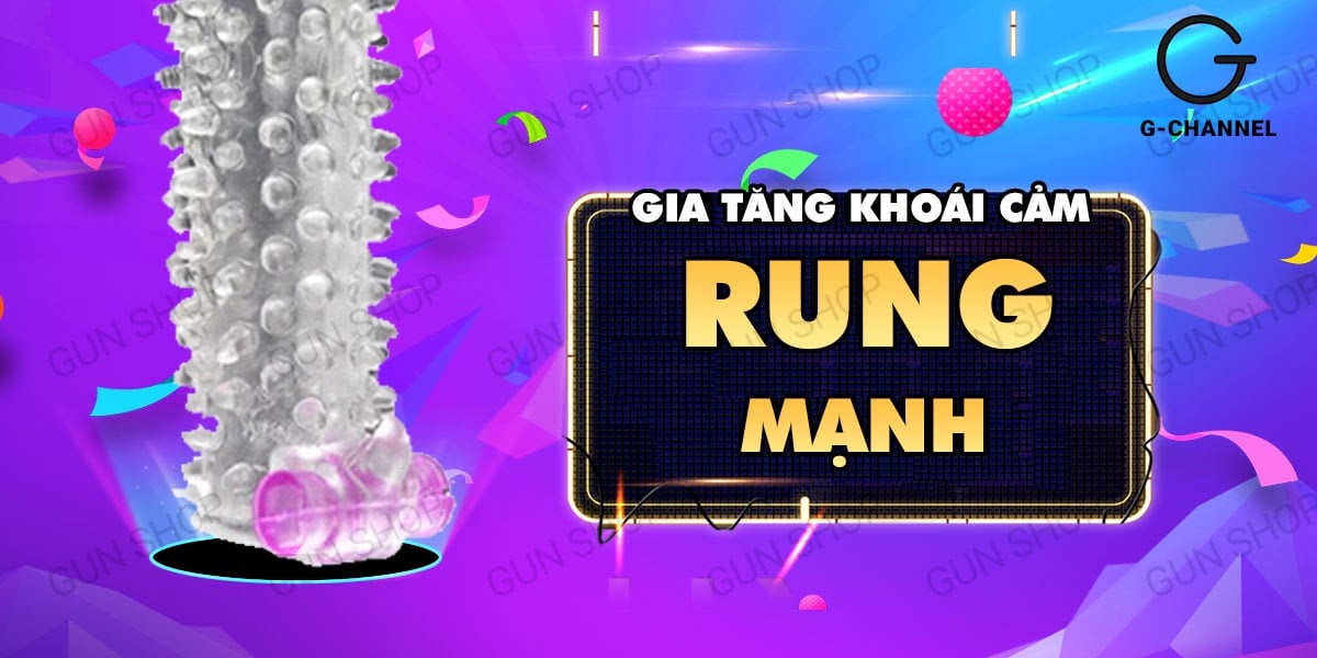 Bao cao su đôn dên Baile Rồng rung kích thích mạnh mẽ