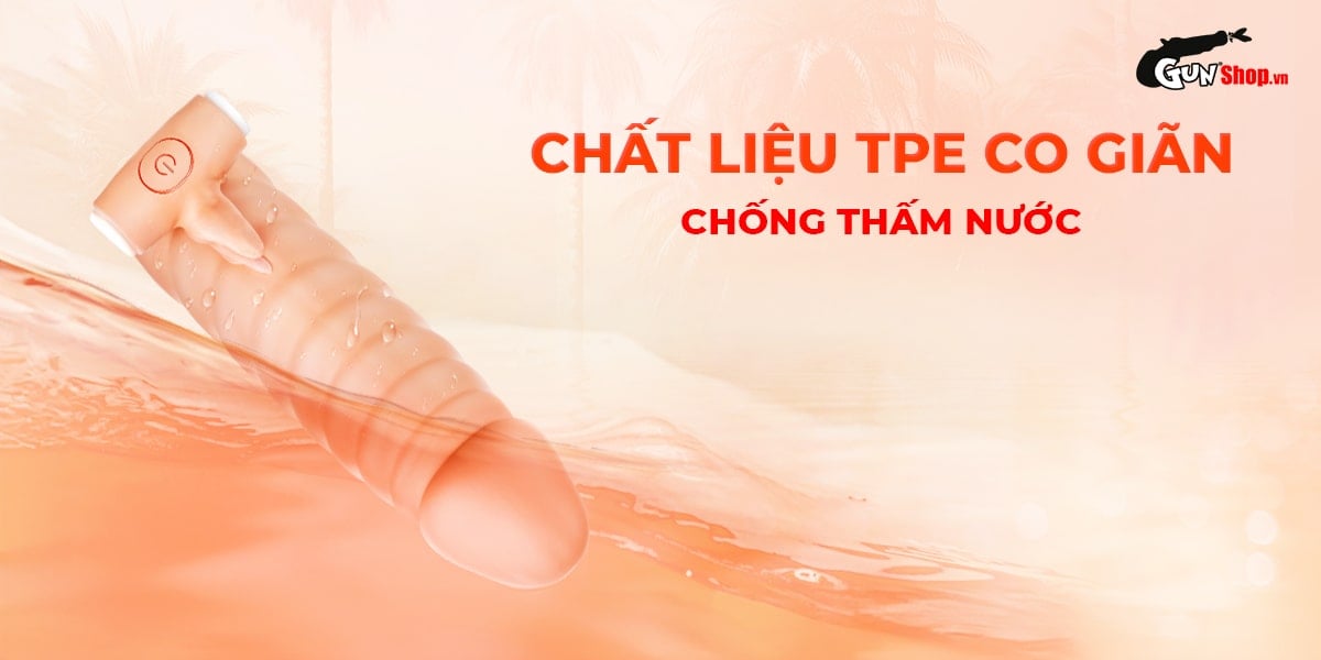 Bao cao su đôn rên rung Leten Thread Rhythm tăng cực khoái, siêu mềm
