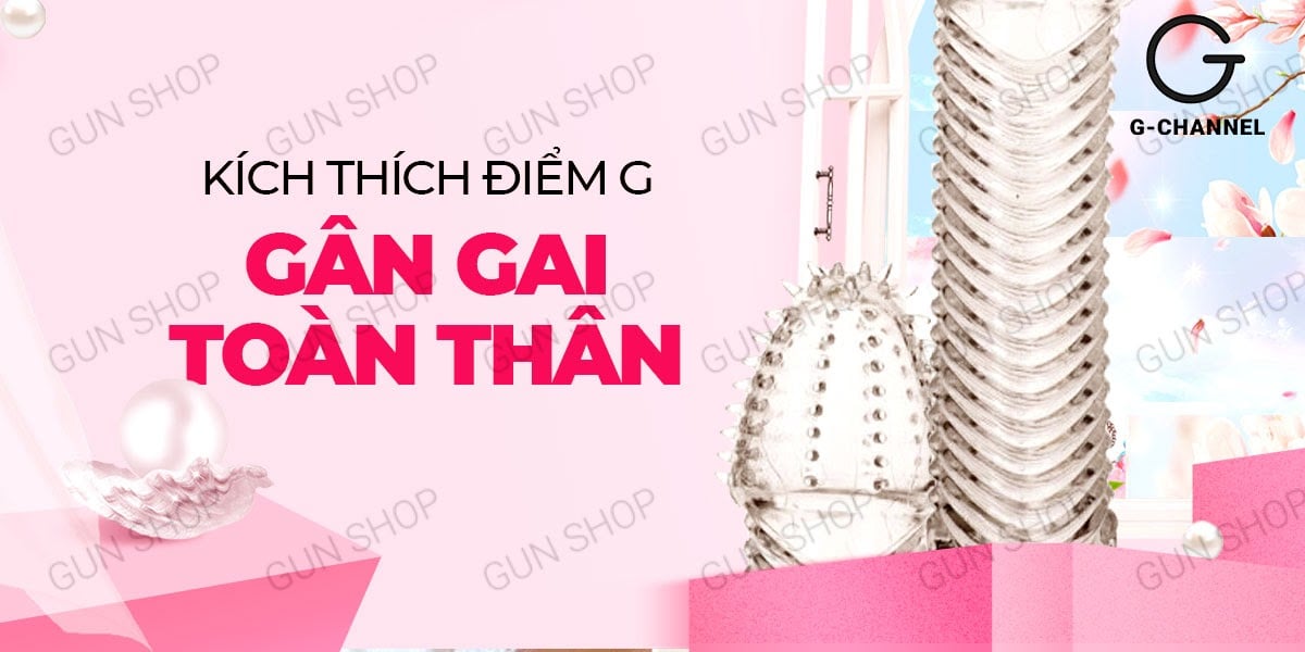 Review Bao cao su đôn dên tăng kích thước Aichao - Gân gai giá rẻ