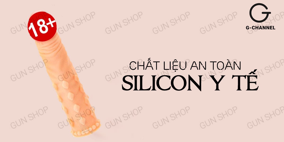 Bao cao su đôn dên Maxman tăng kích thước gai gân mềm mại cho nam giới