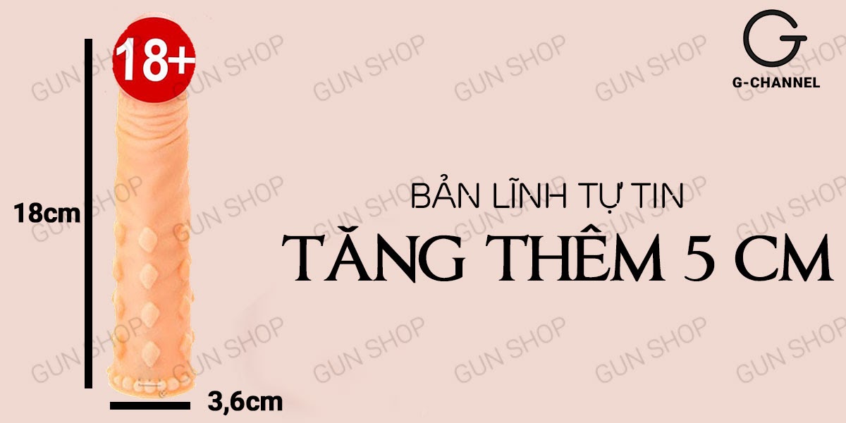 Bao cao su đôn dên Maxman tăng kích thước gai gân mềm mại cho nam giới