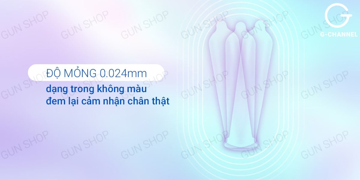 Bao cao su Durex Invisible siêu mỏng mềm mại an toàn giá tốt