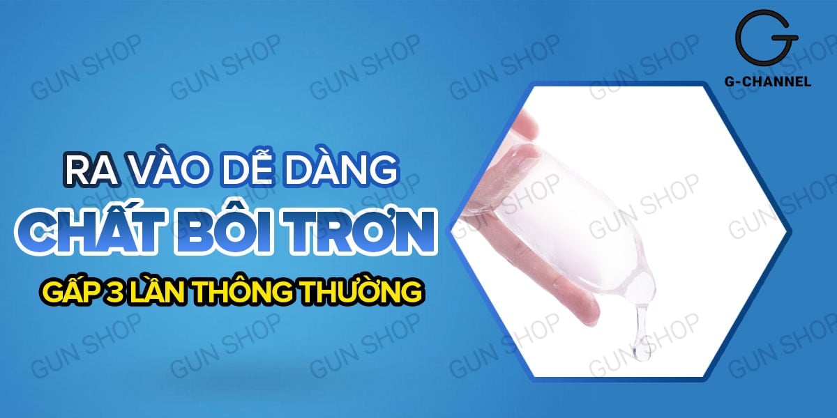 Bao cao su Durex Jeans mỏng siêu gel bôi trơn - Hộp 12 cái tiện lợi