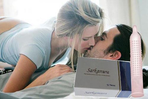 Bao cao su gai Sarkamura Charm Nhật giúp tăng khoái cảm an toàn