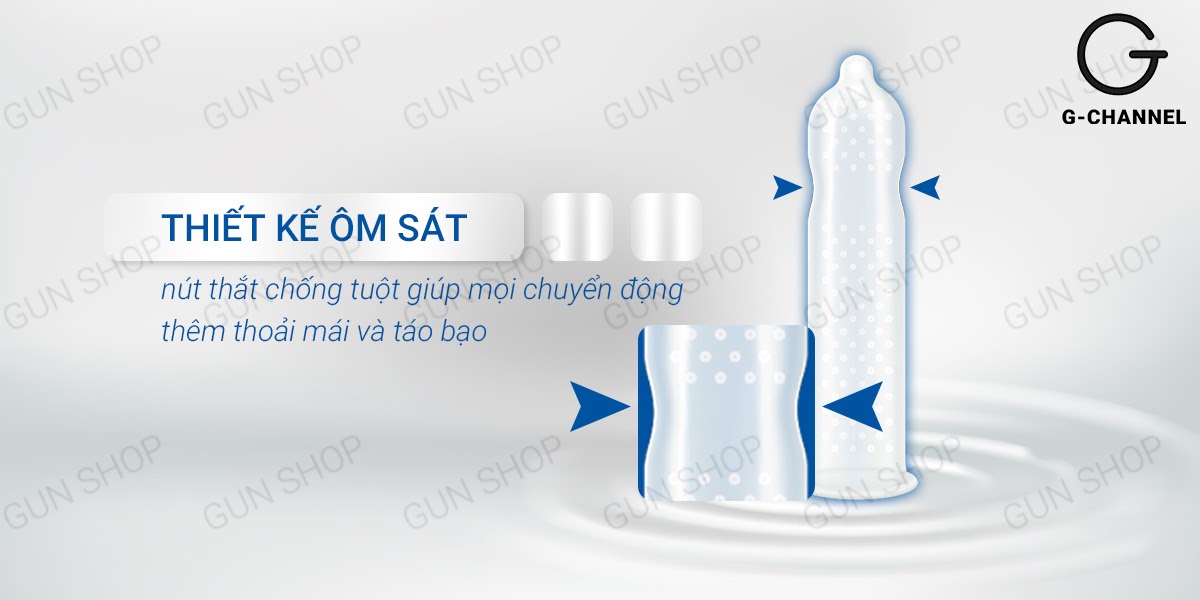 Bao cao su Innova Đen gân gai kéo dài thời gian 12 cái giá tốt