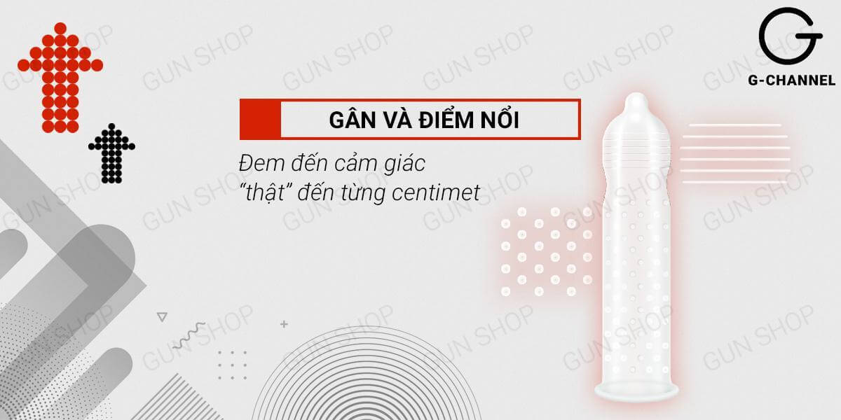 Bao cao su Azodra 4 in 1 kéo dài thời gian, hộp 12 cái chính hãng