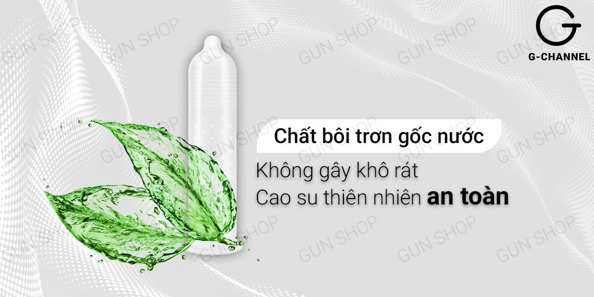 Bao cao su Rocmen Long Shock kéo dài quan hệ an toàn 12 cái