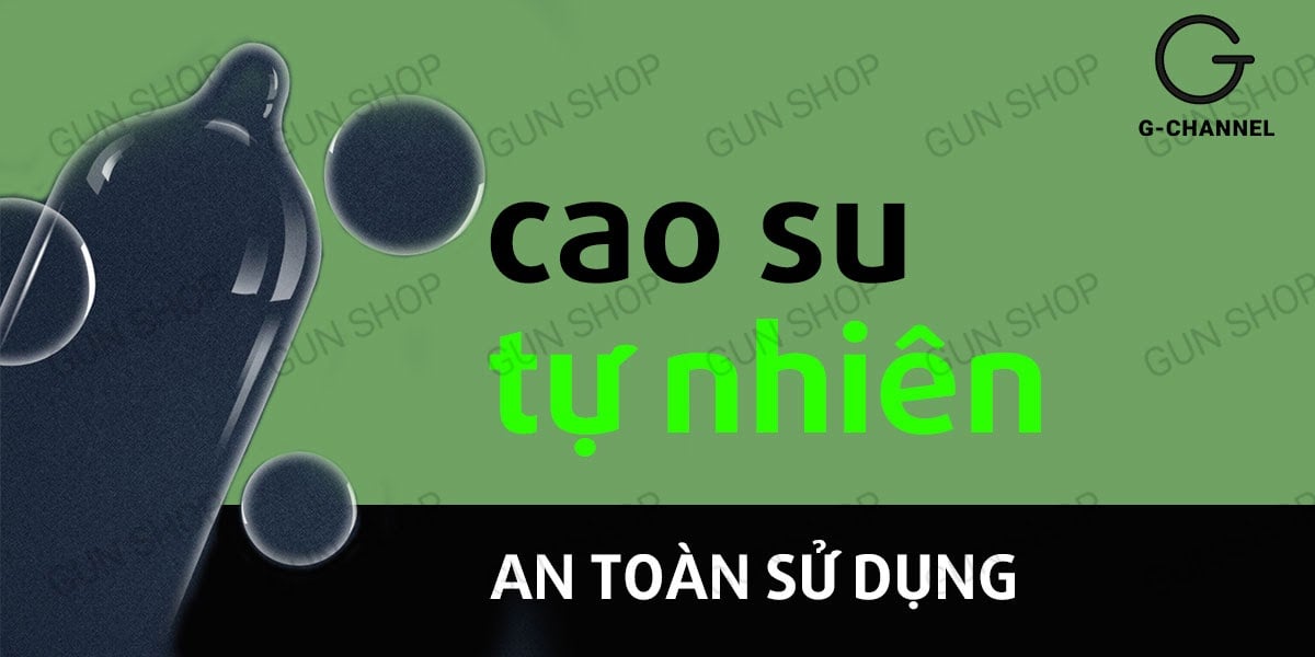 Bao cao su Kimono Long Shock siêu mỏng 0.03mm kéo dài 12 cái