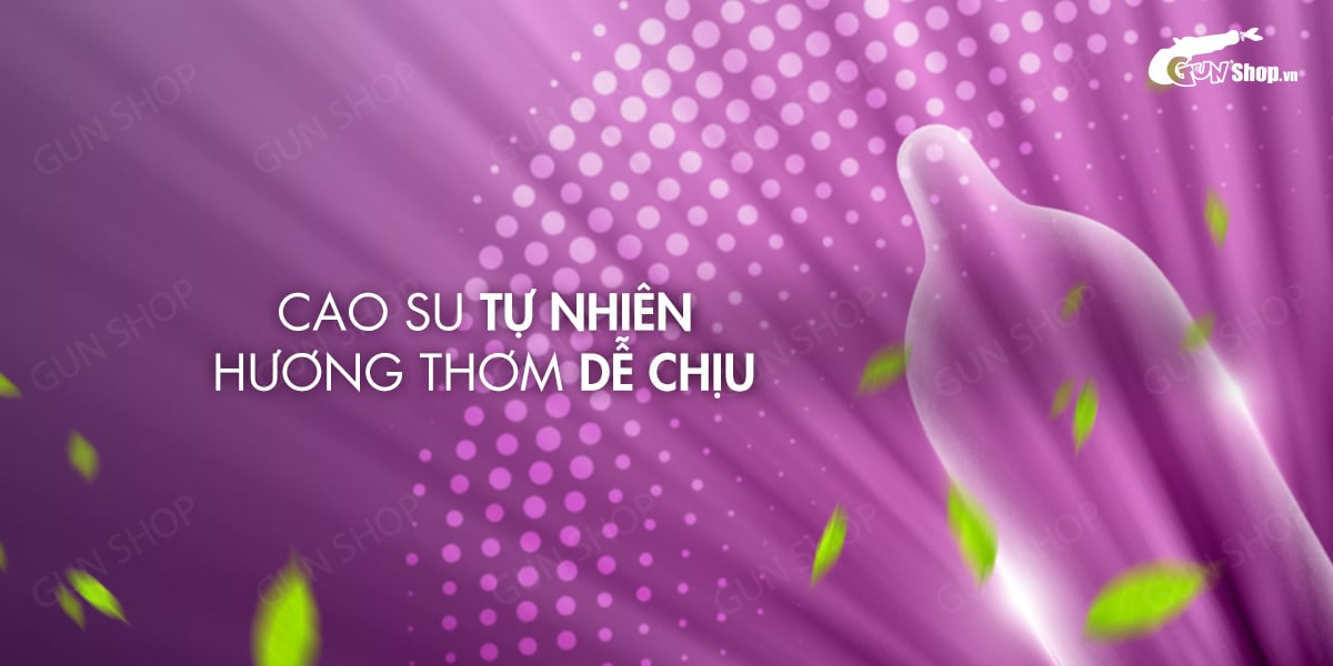 Bao cao su Mingliu siêu mỏng hiện đại hộp 10 cái thoải mái an toàn