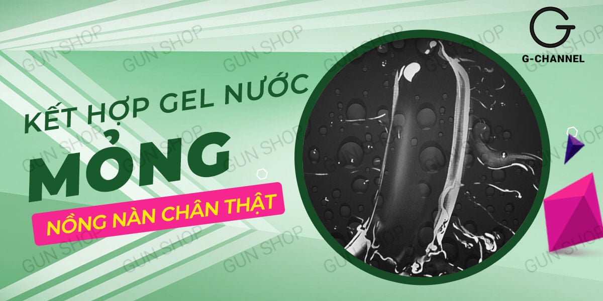 Bao cao su Vista siêu mỏng chất lượng cao hộp 10 chiếc bảo vệ an toàn