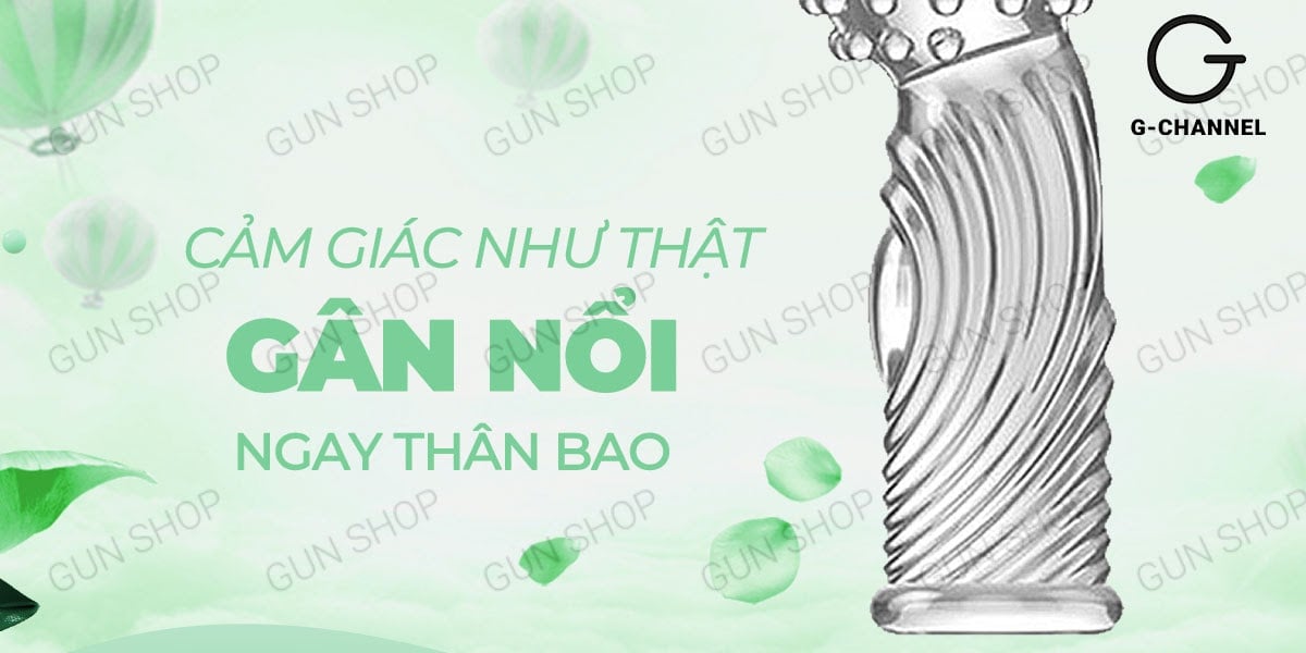 Bao cao su ngón tay Aichao G-spot gai lớn - Kích thích cực đỉnh