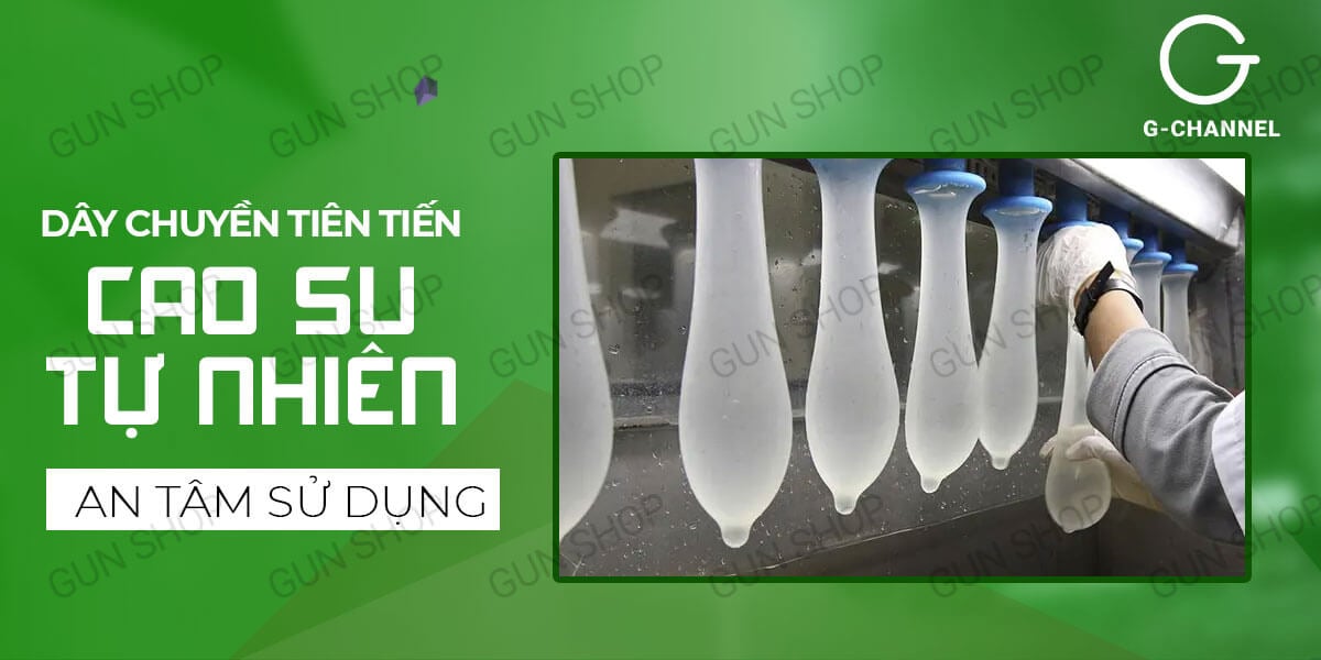 Bao cao su OKHQ hương bạc hà hộp 144 cái siêu mát, an toàn