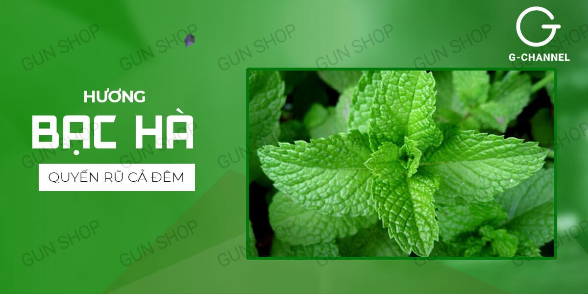 Bao cao su OKHQ hương bạc hà hộp 144 cái siêu mát, an toàn