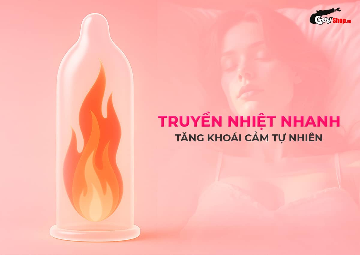 Bao cao su Okamoto 0.01 PU siêu mỏng tàng hình chân thật